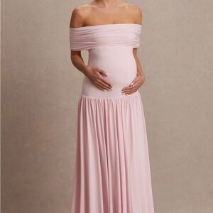 Club L London Pink Strapless Dress